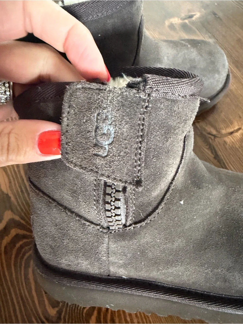 UGG kids lining brown